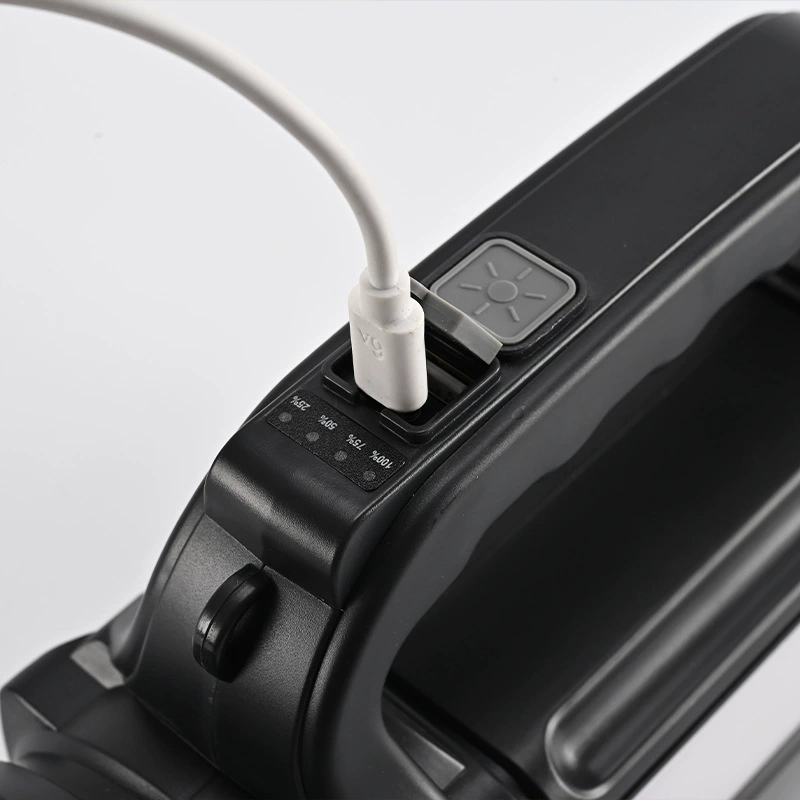 Handheld spotlight for camping, lights, high power