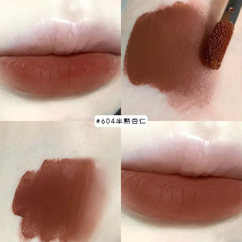 小さな哺乳瓶の唇釉薬のつや消しの霧の顔のネットの赤い同項の大衆は白い口紅の学生の金が色を落とさないでコップの現物をつけません。|undefined