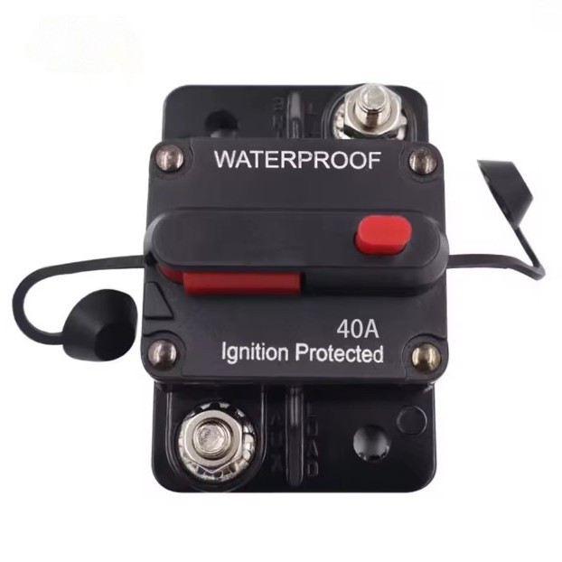 汽车游艇断路器自动断路保护可恢复断路开关保险座房车电路保护器