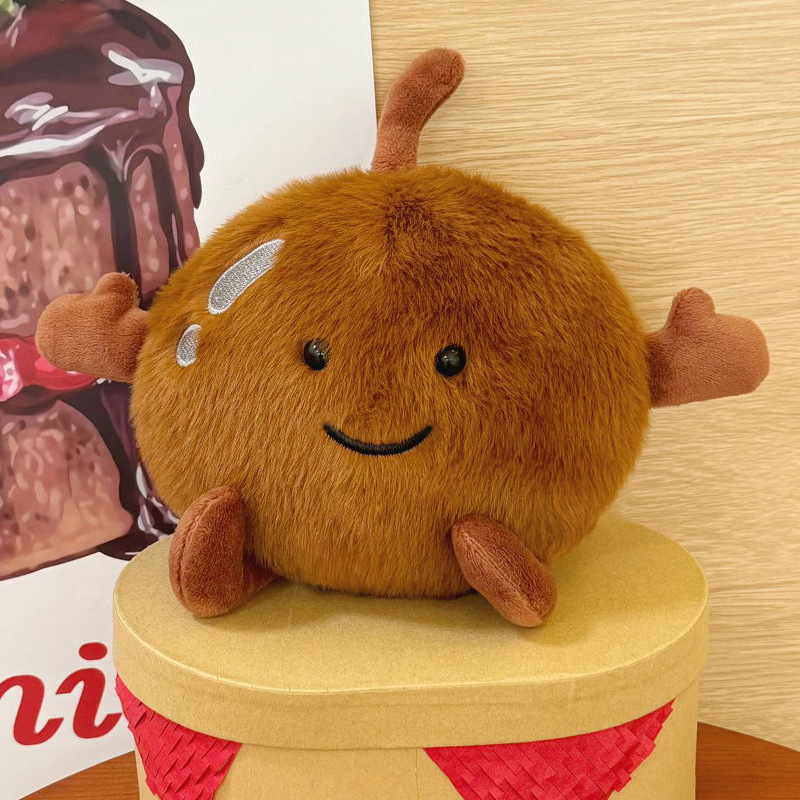 Nuevo encantador y divertido Northeast Frozen Pear wow Northeast Frozen Pear muñeca de peluche muñeca de fruta regalo