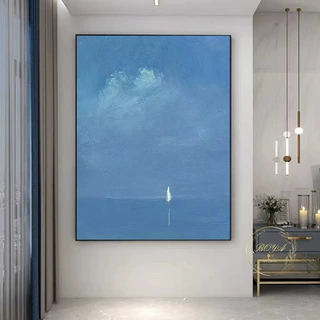 纯手绘油画客厅玄关过道手绘肌理装饰挂画大幅抽象现代简约落地画