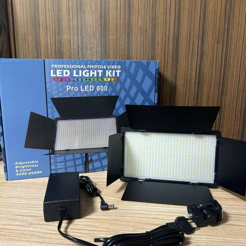 LED600 カメラライト会議室ライブビデオ撮影ライト LED800 ポータブル屋外撮影ライト LED 補助光|undefined