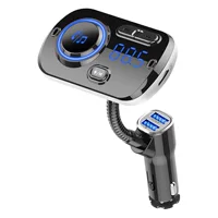BC49AQ Автомобильный MP3-плеер Bluetooth громкой связи красочный налобный фонарь QC3.0 Быстрая зарядка Автомобильный MP3