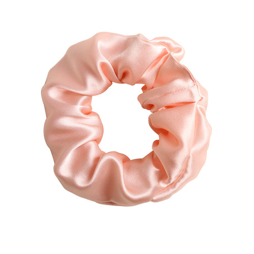 19 Mumi silk hair ties cross-border new product head flower mulberry silk hair tie headband large intestine ring manufacturer wholesale