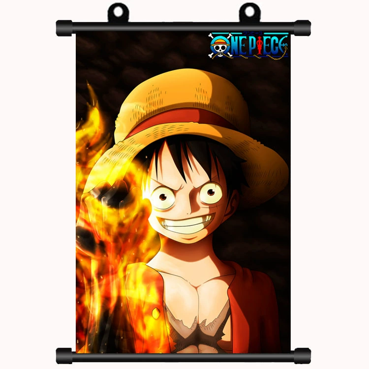 Плакат-произведение искусства в стиле One Piece: подвесная живопись Лuffy Саурон, интерьер спальни, декоративная картина, постер Манзан оптовый