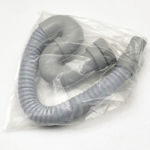 No steel head single groove S bend pipe, sink deodorizing drainage pipe, face basin sink drainage pipe, drain downpipe