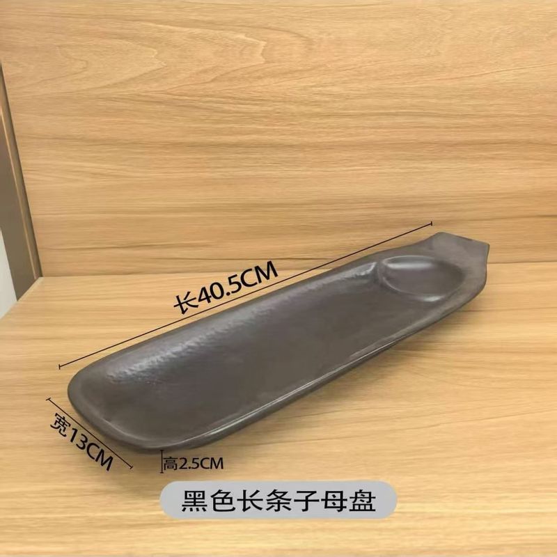 山野風メラミン羊肉皿 バーベキュー皿 生切り吊龍牛肉皿 鍋店専用食器 分割トレイ|undefined