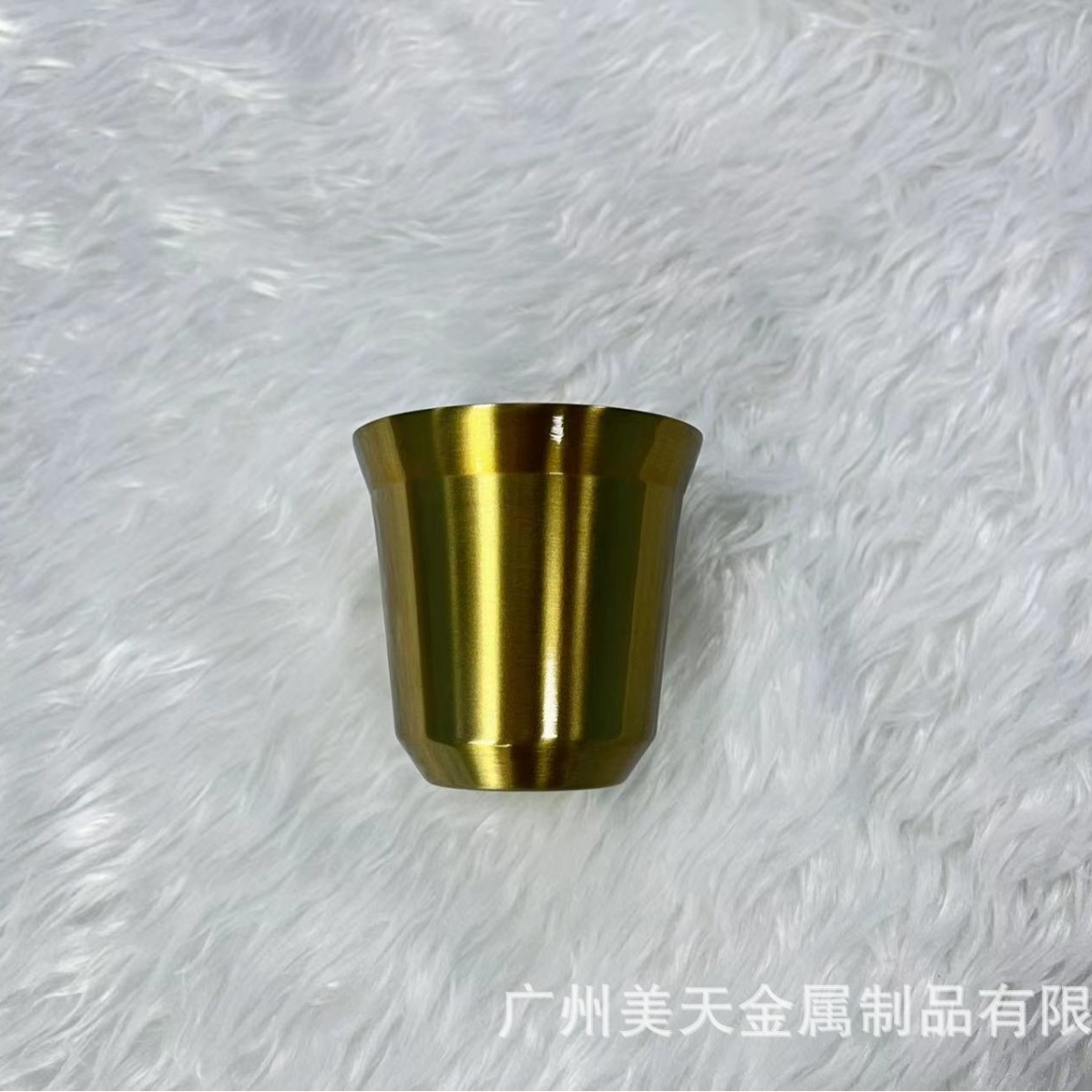 Copa de vino de acero inoxidable de doble capa Taza aislada taza de café pequeña copa de vino pequeña capacidad taza de té portátil en stock Taza para niños