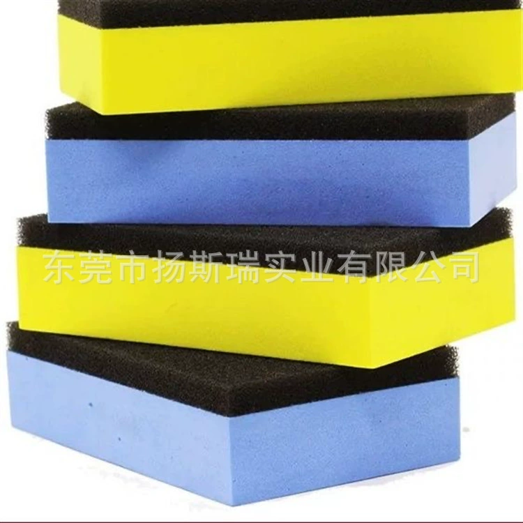 Изготовленный на заказ ластик для губки EVA с кристаллическим покрытием полированный губчатый блок eva ластик для доски морской синий EVA композитный пенопласт ластик для белой доски