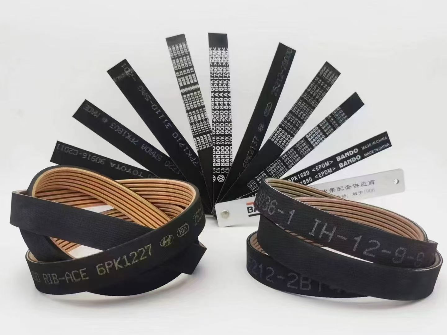 022145933t Bando 6Pk1620 Engine Transmission Belt, Wear-Resistant and Silent, Suitable for Audi Tt