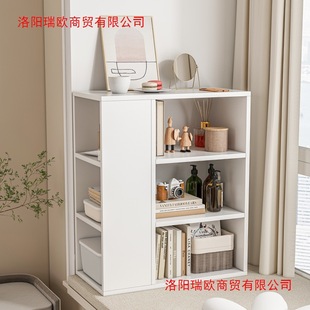 Bay Window Cabinet Balcony Storage Cabinet Sun Protection Waterproof Sundry Cabinet Storage Rack Bookcase Tatami Low Cabinet Bedroom Storage Pengquan