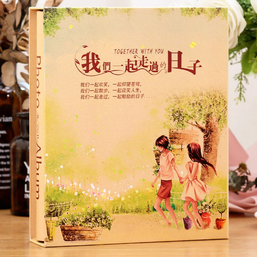 OD59 wholesale photo album album 4D large 6-inch 200 photo album commemorative album insert type home large capacity courtyard insert