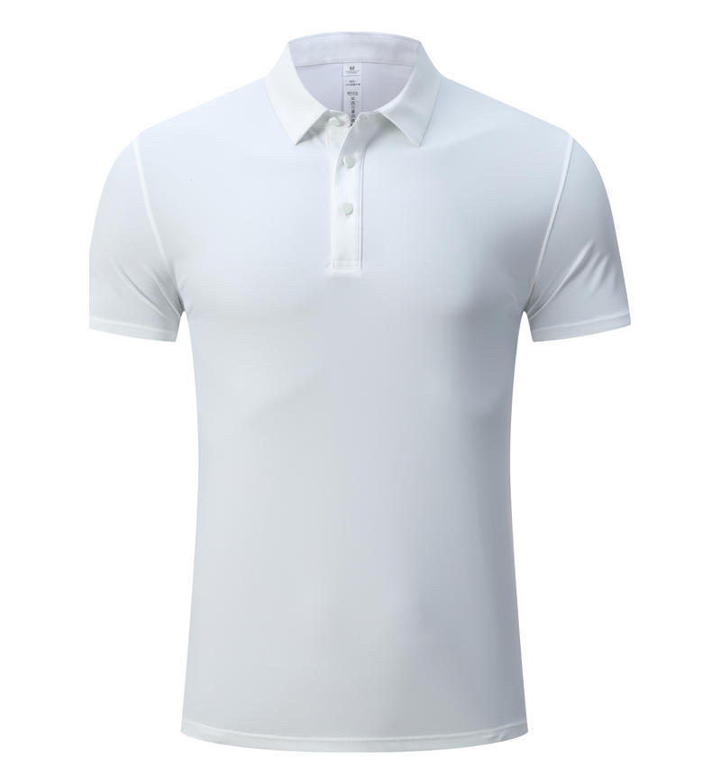 Verano de 2025 nuevo deporte ocio polo de manga corta para mujeres y hombres collar clásico versátil seco rápido transpirable se puede imprimir