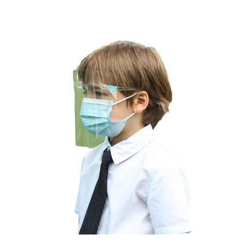 Children's Oil Splash Face Mask Polona Dual-Sided Anti-Fog Wok Cooking Grease Splash and Splash Proof Face Mask Protective Mask Face Shield