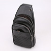 Capacious chest bag, shoulder bag for leisure, backpack, suitable for import