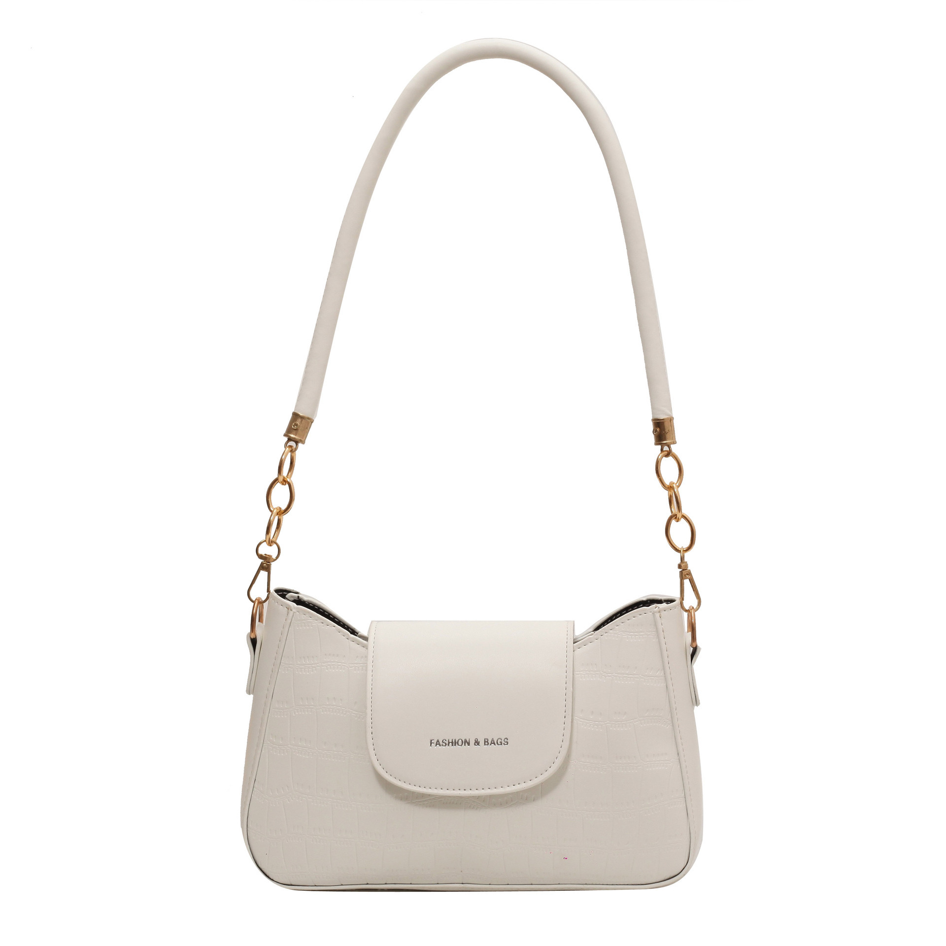 Bolso de hombro para mujer con patrón de piedra de nicho 2023 nuevo bolso de hombro casual de otoño bolso de moda con patrón de piedra