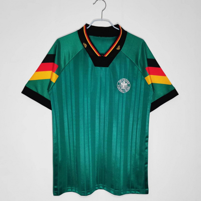 Colección de fútbol retro popular Argentina Alemania Inglaterra Brasil Copa Mundial de fútbol de manga corta