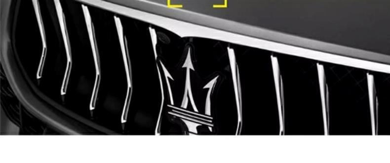 New Maserati Hood Emblem, Front Emblem, Ghibli Quattroporte Front Emblem, Levante Hood Logo, Gt Emblem