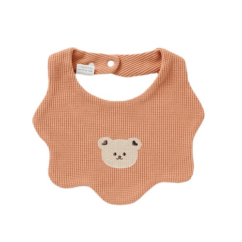 Baby pure cotton bib newborn neck saliva towel anti-vomiting pad towel bib rice bag male and female baby square towel double layer