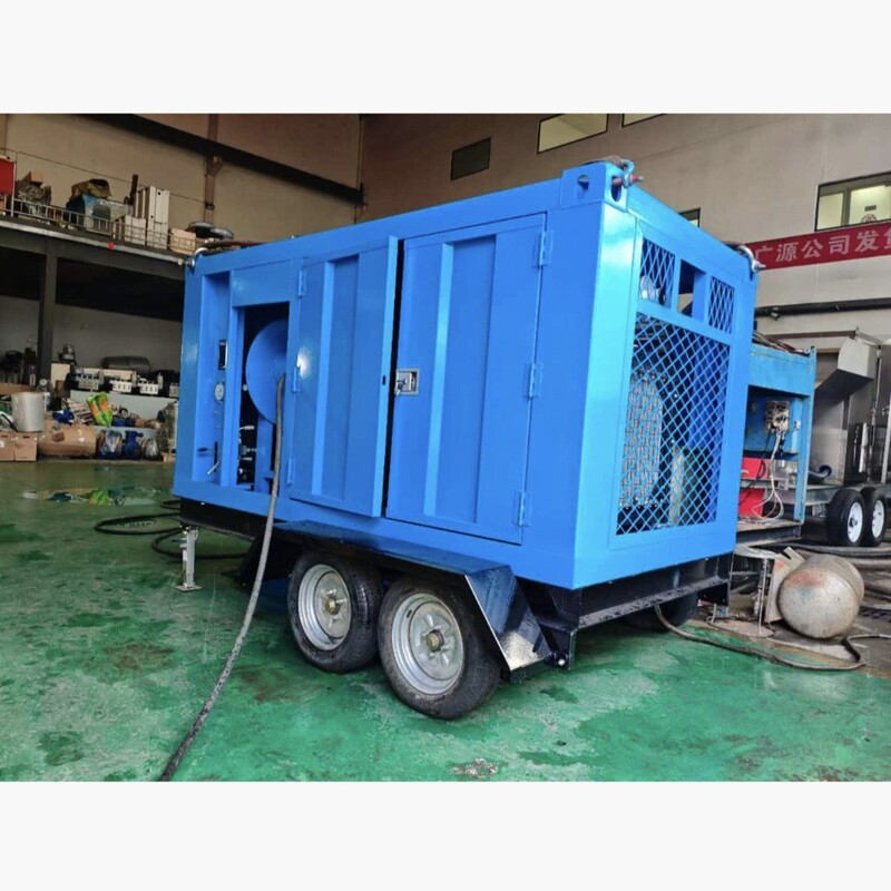 280kg Diesel-powered pipeline dredging machine, municipal sewage large-scale pipeline cleaning equipment, trailer-type cleaning machine 280kg Diesel-powered pipeline dredging machine, municipal sewage large-scale pipeline cleaning equipment, trailer-type cleaning machine