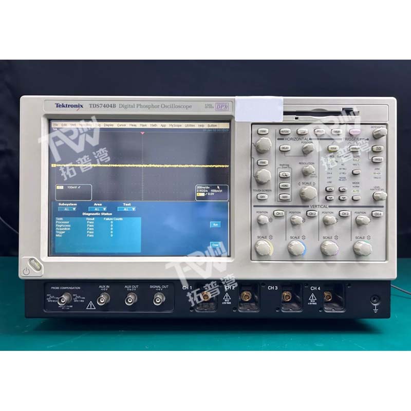 Tektronix 泰克 TDS7404B 四通道 数字荧光示波器 4 GHz