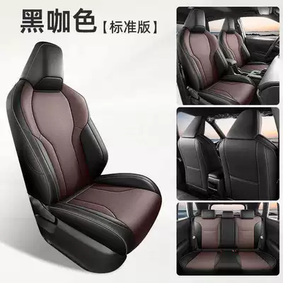 custom-designed seat covers, full-coverage car – Modelə uyğun (Original) oturacaq örtükləri - black-coffee-color-standard-version-remarks