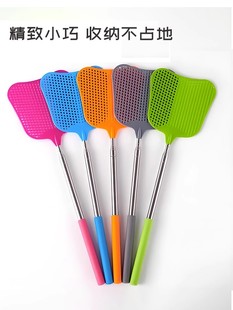 ✅ Extremely Long Retractable Stainless Steel Fly Swatter for Home Use, Mosquito Net Surface Fly and Insect Swatter