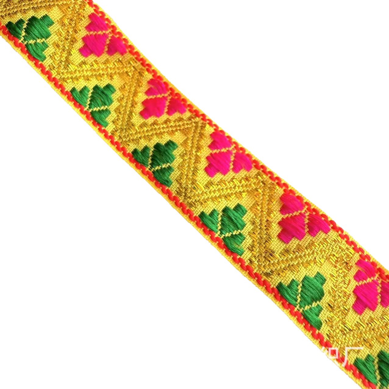 Cinta Jacquard Étnica de 2.2 cm de Poliéster para Ropa y Cortinas image 6