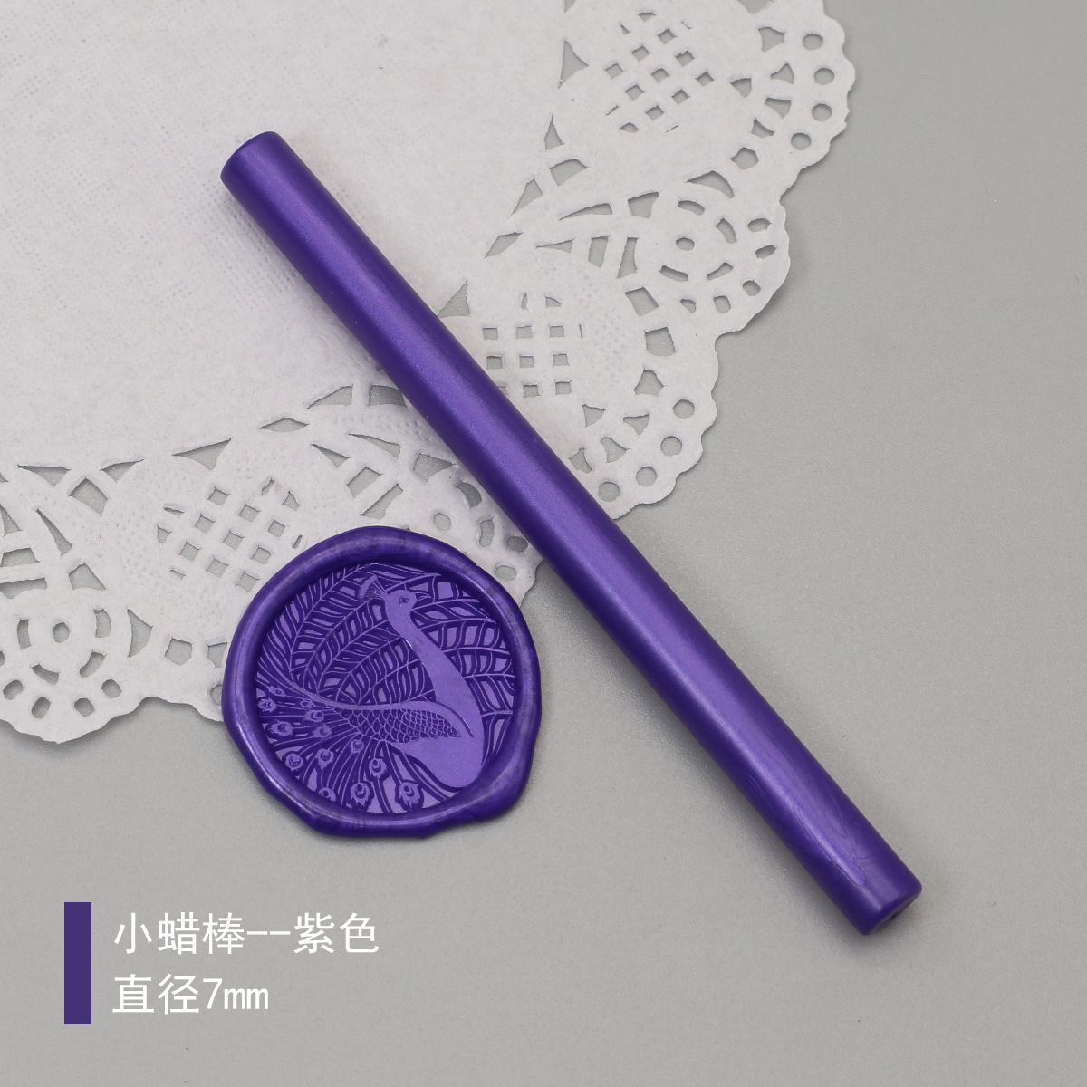 Palo de cera de pintura al fuego 94 colores 10*0,7 cm La barra de cera pequeña redonda se puede mezclar con la pistola de cera se puede utilizar en fábrica al por mayor