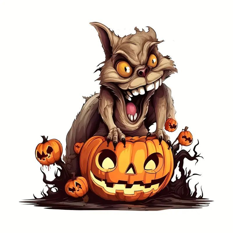 Amazon Halloween decoración de árbol de navidad adorable acrílico gato colgante de decoración de fiestas familiares colgante image 6