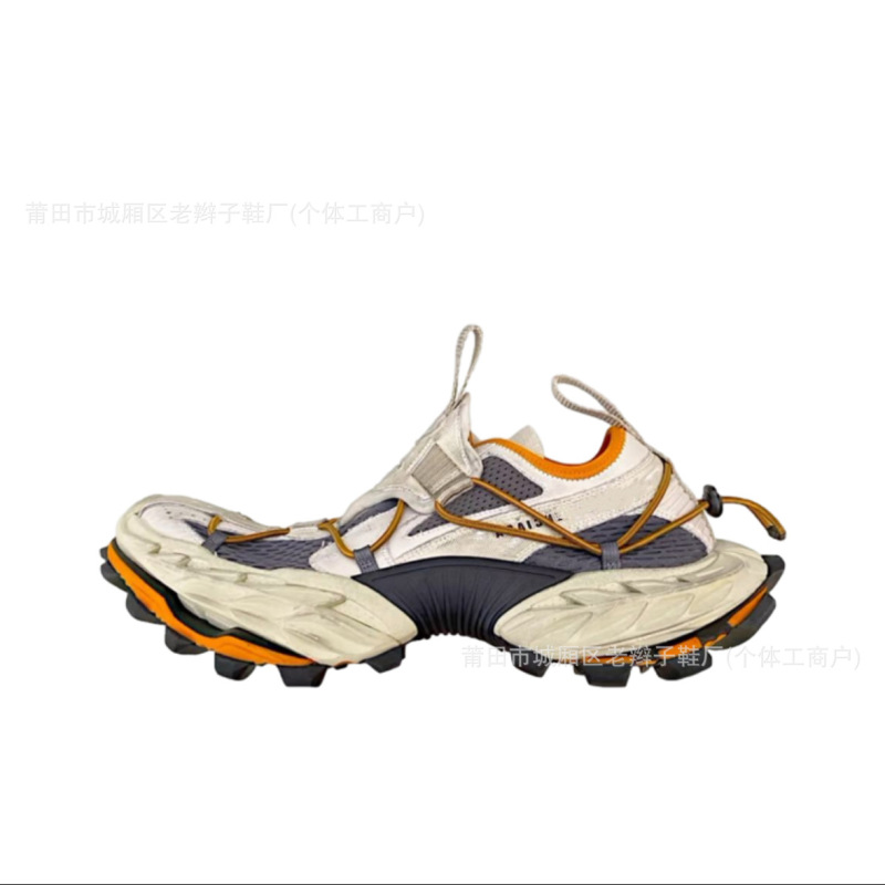 元工場OK版パリ15代Hike丸首ひもを引いて、お父さんの靴の新型の旧家に古い厚い底の運動靴を作ります。|undefined