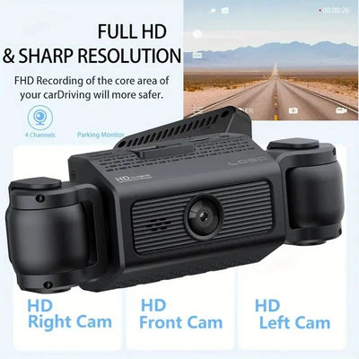 Driving recorder Recorder Ips Screen Dvr in Front of