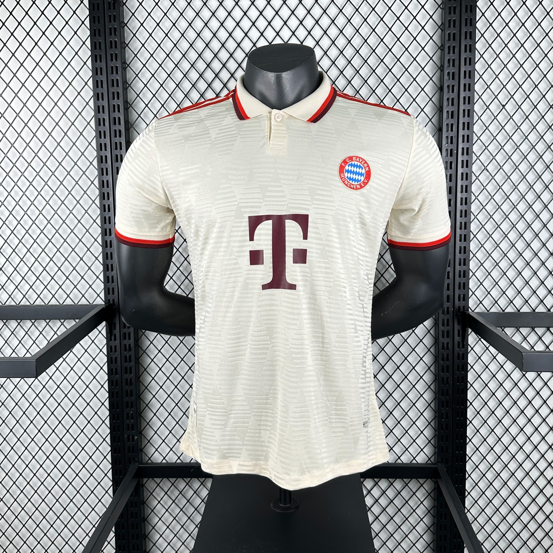 adidas x FC Bayern Munich 2024/25 Third Player Version Jersey Off White
