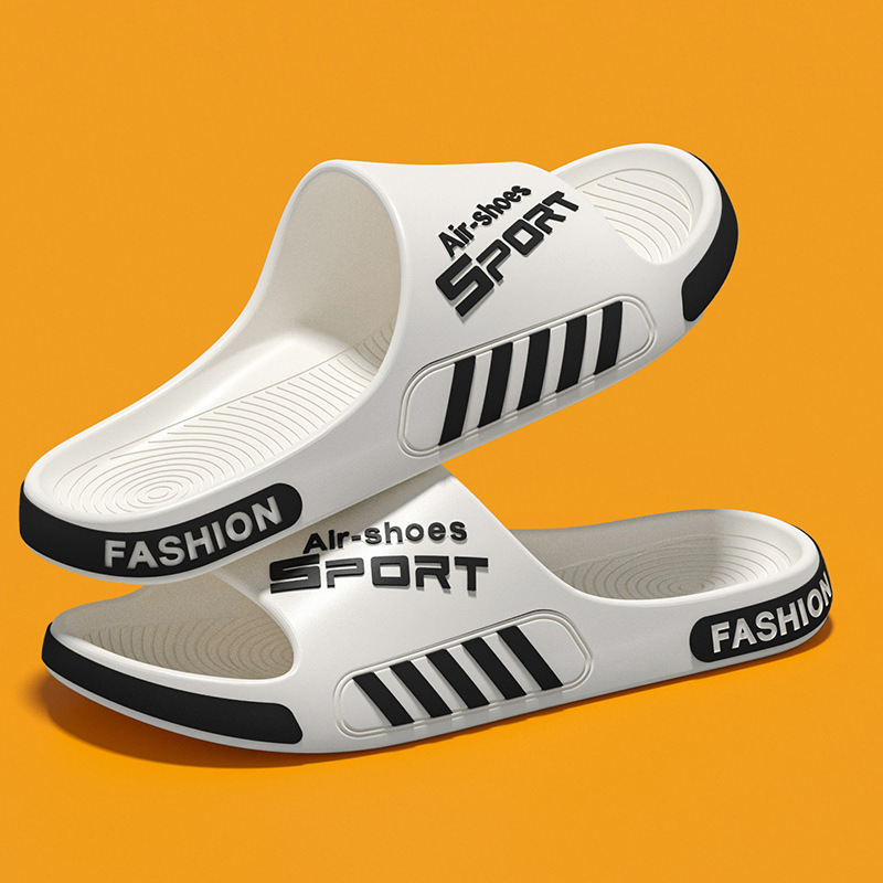 Deodorant Slippers Men's Summer Large Size 2025 New Indoor Home Slippers Widened Non-Slip Sports Men's Shoes Wholesale