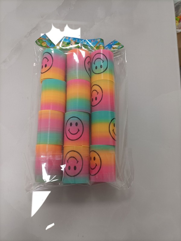 メーカー魔力虹輪ミニ笑顔各種サイズ重ね弾性輪カラフルレトロ子供玩具卸売り|undefined
