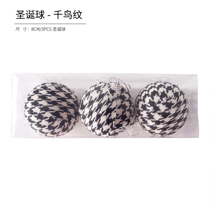 Bola de Navidad árbol de Navidad adornos de decoración colgante de bola de colores accesorios de material de Navidad DIY decoración de Navidad al por mayor