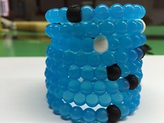 Lokaiシリコンビーズブレスレットファッションolシリコンブレスレットアクセサリー
