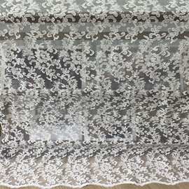 蕾丝绣花布汉服服装设计师面料新款春夏季女装布料厂家批发现货