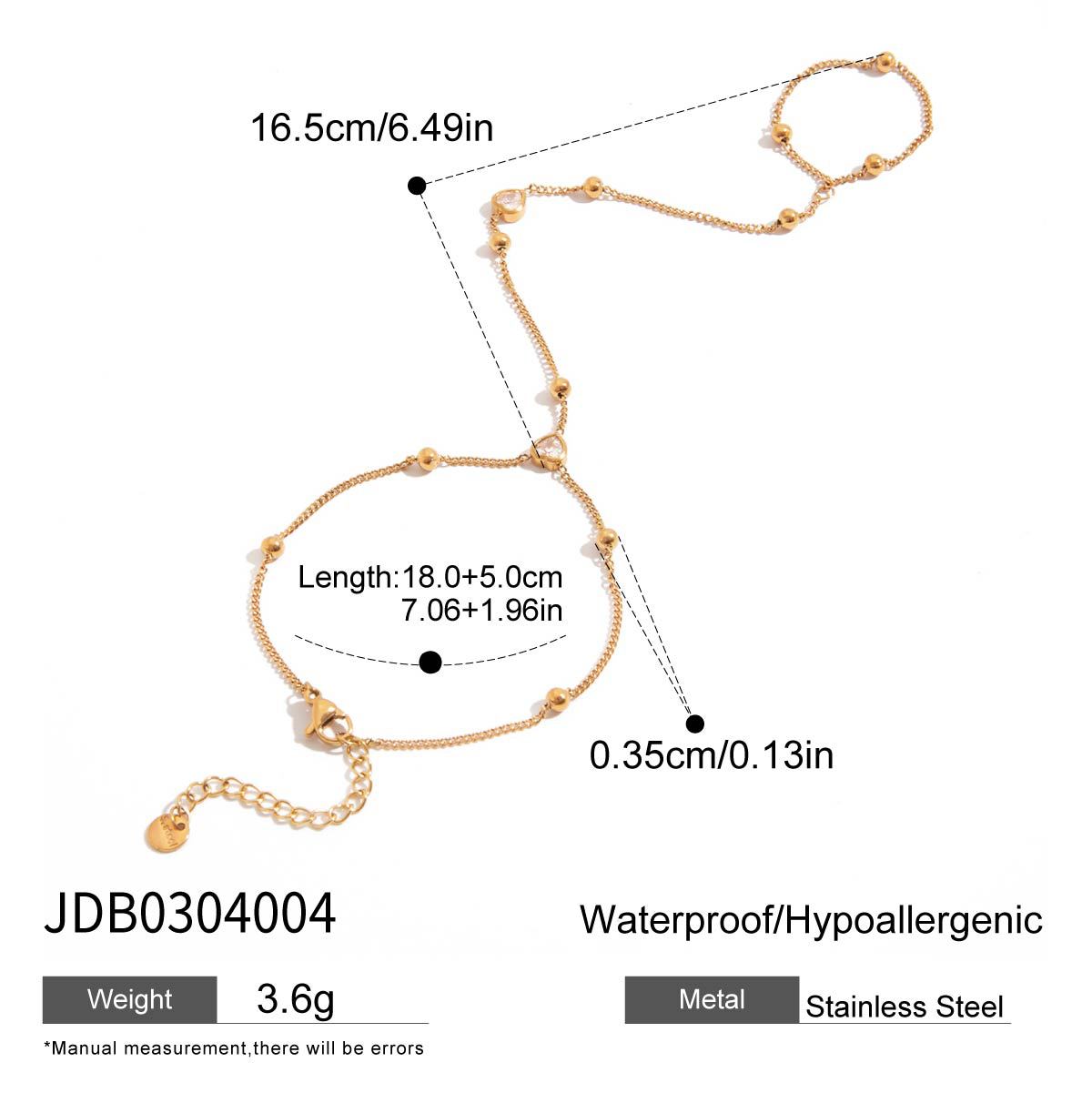 Jeding brazalete con hebilla de diamantes de imitación de acero inoxidable europeo y americano, joyería ligera de lujo de alta gama, joyería de acero de titanio para mujer que no se desvanece, transfronteriza image 10