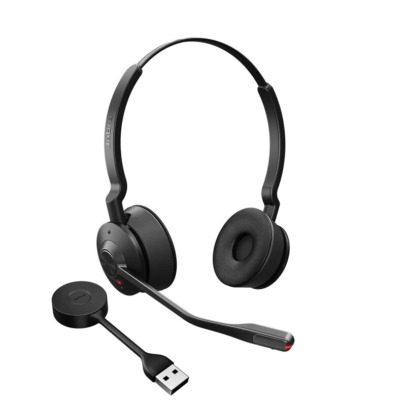 Jabra Engage 55 Binaural Computer Head-Mounted Customer Service Bluetooth Enc Dedicated Noise Reduction Headset Jabra Engage 55 Binaural Computer Head-Mounted Customer Service Bluetooth Enc Dedicated Noise Reduction Headset