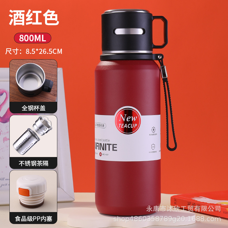 Vermelho-800ml / Como mostrado na imagem