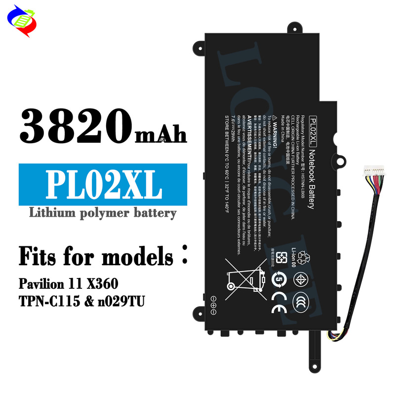 Suitable for Hp Pavilion 11 X360/Tpn-C115/N029Tu Laptop Battery Pl02Xl Wholesale