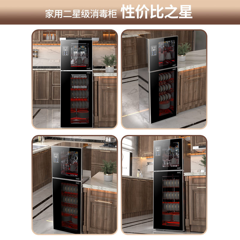 Wholesale Good Wife Large Capacity High Temperature Disinfection Cabinet Cupboard Vertical Commercial Small Kitchen Household Tableware Cupboard