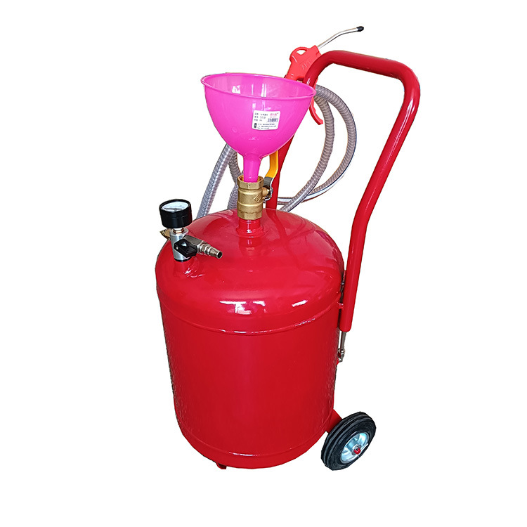 33024气动机油加注机 桶式液压油抽油机巨川手动润滑油加油枪厂家