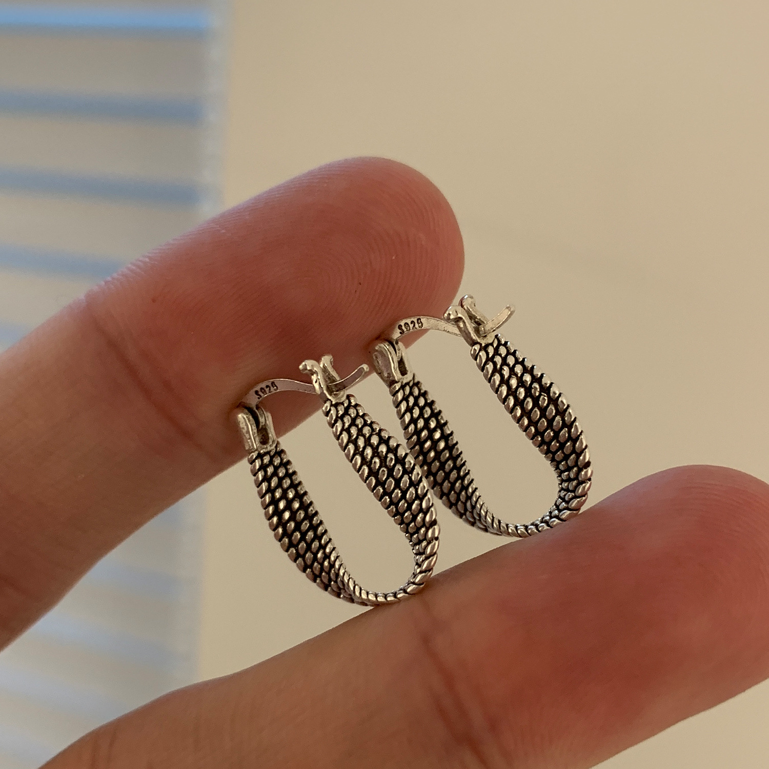modern style earrings