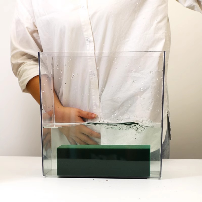 Alma de siete colores Orsace, barro de flores, barro de flores, bloque de barro de flores, arreglo de flores, ramo de barro, base de embalaje, material floral