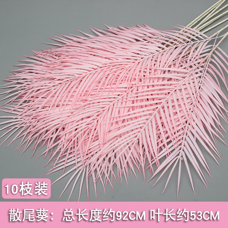 10 flores rosadas bodas flores de seda decoración floral flores falsas hortenida Wenxin Road Artes florales otros