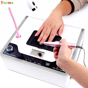 Yuema Nail Machine Nail Polisher Nail Phototherapy Lamp Dryer Led 54Led Painless Mode Dust Collector