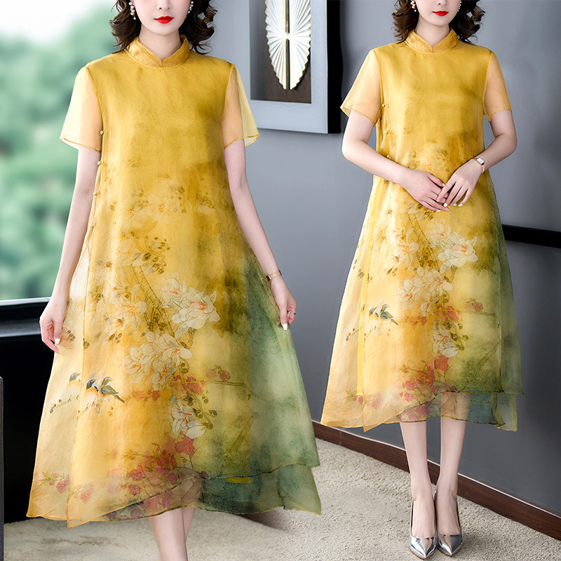 Retro summer fashionable dress