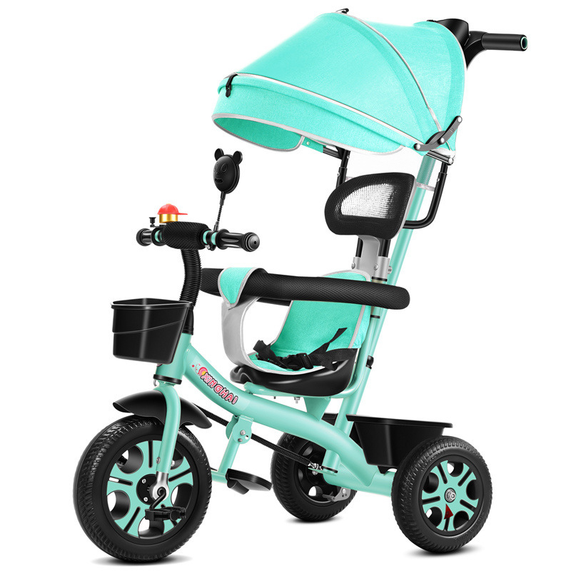 Triciclo infantil 1 - 3 - 2 - 6 años de edad, carro de bebé grande, bicicleta, carro de jardín de infantes image 39